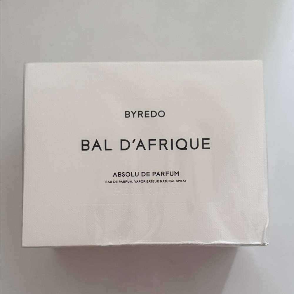 Byredo Bal D'Afrique Perfume Box - White